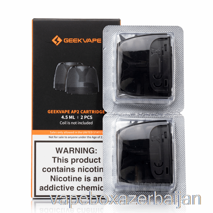 Vape Baku Geek Vape AP2 Aegis Pod 2 Replacement Pods 4.5mL Pods